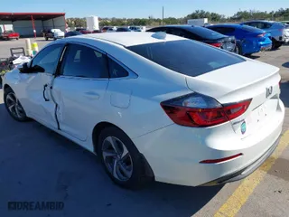 2019 Honda Insight EX with VIN 19XZE4F51KE033845, listed as a IAAI auction lot 41160819 with 88,954 mi miles. Bid and sale history available at carsss.com. Image 3.