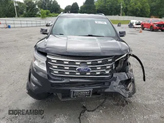 2017 Ford Explorer XLT with VIN 1FM5K8D81HGD00692, listed as a Copart auction lot 58117395 with 133,267 mi miles and Salvage title. Bid and sale history available at DreamBid. Image 5.