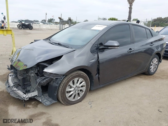 2018 Toyota Prius Two with VIN JTDKBRFU8J3590773, listed as a IAAI auction lot 41905967 with 120,570 mi miles. Bid and sale history available at carsss.com. Image 20.