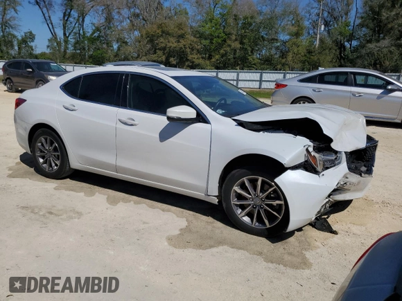 2020 Acura TLX with VIN 19UUB1F31LA006263, listed as a Copart auction lot 48753715 with 61,192 mi miles and Non Repairable. Bid and sale history available at carsss.com. Image 4.