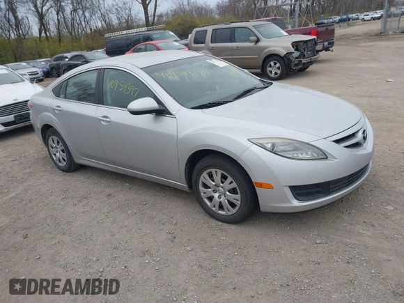 2010 Mazda 6 i Sport with VIN 1YVHZ8BH7A5M37759, listed as a IAAI auction lot 40954397 with 214,767 mi miles. Bid and sale history available at carsss.com. Image 1.