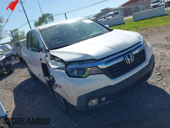2017 Honda Ridgeline RTL with VIN 5FPYK2F55HB002455, listed as a IAAI auction lot 42032551 with 115,178 mi miles and . Bid and sale history available at DreamBid. Image 1.