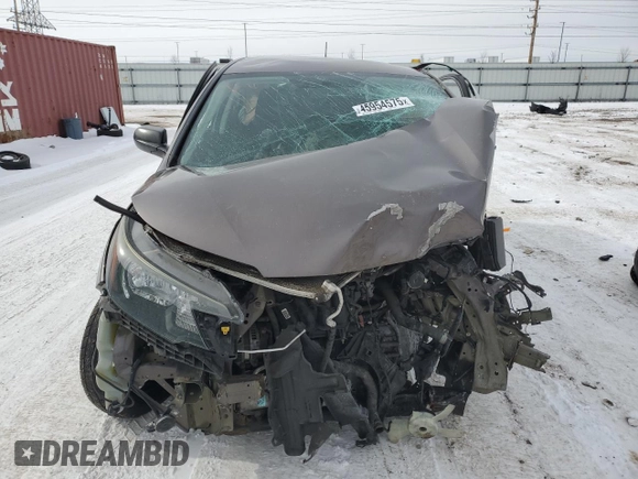 2014 Honda CR-V LX with VIN 2HKRM4H36EH654237, listed as a Copart auction lot 45954575 with Not Provided miles and Salvage Title. Bid and sale history available at carsss.com. Image 5.