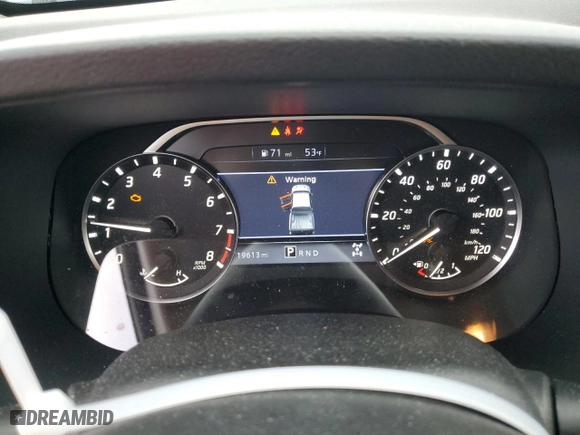2024 Nissan Frontier PRO-4X with VIN 1N6ED1EK9RN612186, listed as a Copart auction lot 85501314 with 19,613 mi miles and Salvage Title. Bid and sale history available at carsss.com. Image 9.