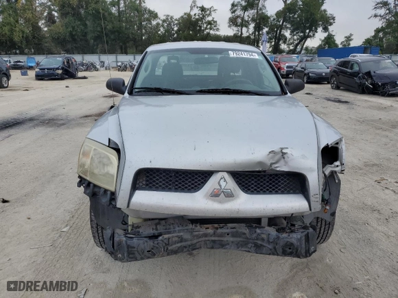 2007 Mitsubishi Raider LS with VIN 1Z7HC22K57S125180, listed as a Copart auction lot 79241794 with 175110 miles and Salvage Title. Bid and sale history available at carsss.com. Image 5.