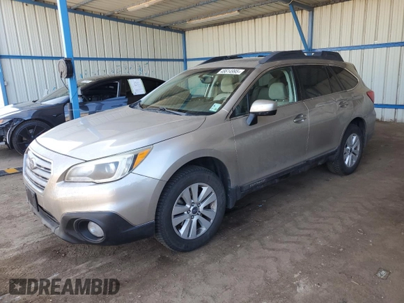 2015 Subaru Outback Premium z VIN 4S4BSBDC9F3352936, wystawiony jako Copart lot #48614995 z przebiegiem 202 194 mil mil oraz Szkoda całkowita • Salvage title. Historia ofert i sprzedaży dostępna na DreamBid. Obrazek 1.