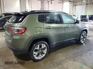 2018 Jeep Compass Limited with VIN 3C4NJDCB8JT418740, listed as a Copart auction lot 52422155 with 184,940 mi miles and Clean Title. Bid and sale history available at DreamBid. Image 3.