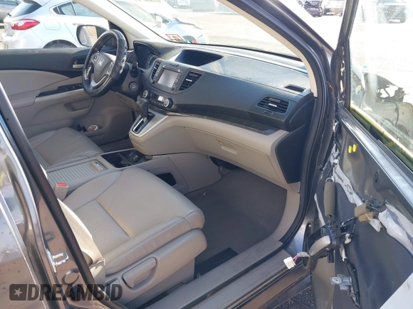 2013 Honda CR-V EX-L with VIN 2HKRM4H75DH660774, listed as a IAAI auction lot 41800719 with 166,647 mi miles. Bid and sale history available at carsss.com. Image 5.