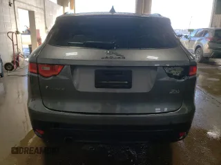 2017 Jaguar F-Pace 35t R-Sport with VIN SADCL2BV1HA886526, listed as a Copart auction lot 46521475 with 129,505 mi miles and Salvage Title. Bid and sale history available at DreamBid. Image 6.