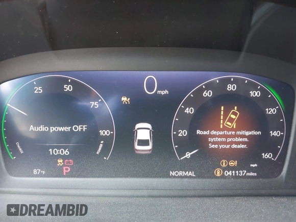 2024 Honda Accord Touring with VIN 1HGCY2F81RA007806, listed as a IAAI auction lot 41928204 with 41,137 mi miles and . Bid and sale history available at DreamBid. Image 7.
