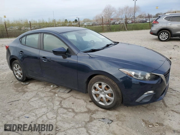 2015 Mazda 3 i Sport with VIN 3MZBM1U70FM156147, listed as a Copart auction lot 52214175 with 99,165 mi miles and Salvage Title. Bid and sale history available at carsss.com. Image 4.