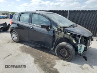 2016 Nissan Note S with VIN 3N1CE2CP3GL350872, listed as a Copart auction lot 54414465 with 135,492 mi miles and Salvage Title. Bid and sale history available at DreamBid. Image 4.