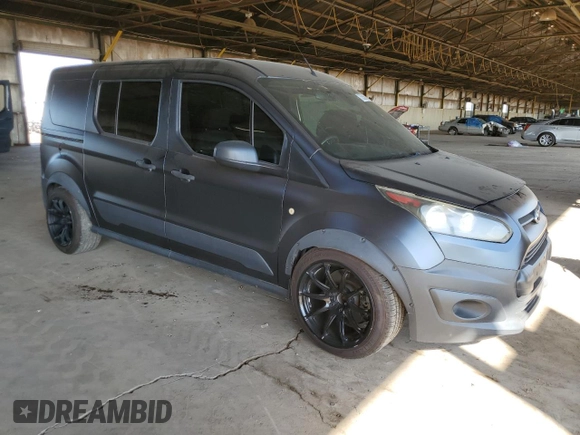 2015 Ford Transit Connect XL with VIN NM0GS9E76F1208127, listed as a Copart auction lot 75358604 with 151,670 mi miles and Salvage title. Bid and sale history available at DreamBid. Image 4.