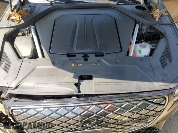 2024 Genesis GV70 Advanced with VIN 5NMMCET14RH003393, listed as a Copart auction lot 55646735 with 7,773 mi miles and Salvage title. Bid and sale history available at DreamBid. Image 12.