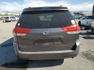 2012 Toyota Sienna LE AAS with VIN 5TDKK3DC6CS267895, listed as a Copart auction lot 53449855 with 114,699 mi miles and Salvage Title. Bid and sale history available at DreamBid. Image 6.