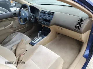 2005 Honda Civic VP z VIN 1HGEM22145L051505, wystawiony jako Copart lot #60281645 z przebiegiem 157 589 mil mil oraz Szkoda całkowita • Salvage title. Historia ofert i sprzedaży dostępna na DreamBid. Obrazek 8.