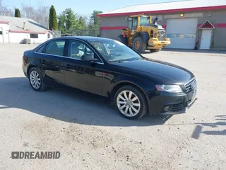 2012 Audi A4 2.0T Premium with VIN WAUBFAFL8CA116119, listed as a IAAI auction lot 42129077 with 167,839 mi miles. Bid and sale history available at carsss.com. Image 1.