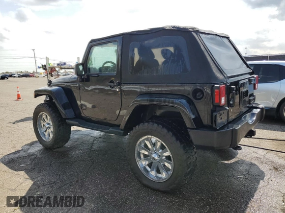 2016 Jeep Wrangler Sport with VIN 1C4AJWAG8GL134327, listed as a Copart auction lot 55039655 with 110,878 mi miles and Clean Title. Bid and sale history available at carsss.com. Image 2.