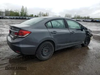 2013 Honda Civic LX z VIN 2HGFB2F53DH101197, wystawiony jako Copart lot #57496665 z przebiegiem 167 450 mil mil oraz Szkoda całkowita • Salvage title. Historia ofert i sprzedaży dostępna na DreamBid. Obrazek 3.