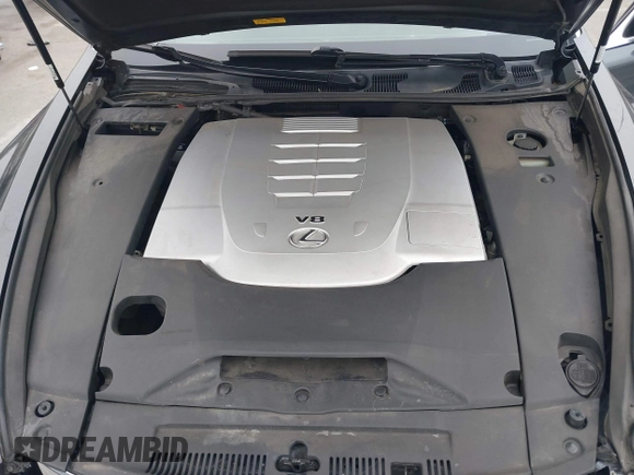 2007 Lexus LS 460 with VIN JTHBL46FX75019041, listed as a IAAI auction lot 42471322 with Not provided miles and . Bid and sale history available at DreamBid. Image 10.
