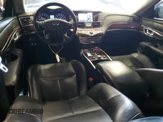 2017 Infiniti Q70 with VIN JN1BY1AR4HM770553, listed as a Copart auction lot 50878195 with 136,455 mi miles and Salvage Title. Bid and sale history available at carsss.com. Image 8.