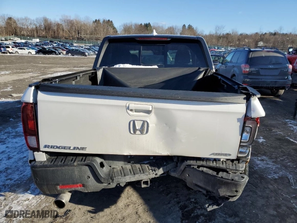 2023 Honda Ridgeline Black Edition with VIN 5FPYK3F83PB010391, listed as a Copart auction lot 46294735 with 17,137 mi miles and Salvage Title. Bid and sale history available at carsss.com. Image 6.