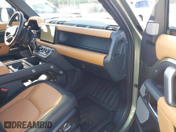 2024 Land Rover Defender X-Dynamic SE с VIN SALE2FEU8R2320398, выставлен на аукционе IAAI как лот 41513491 с пробегом 9 082 миль миль и . История ставок и продаж доступна на DreamBid. Изображение 5.