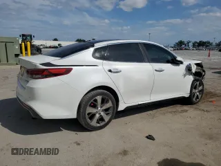 2016 Kia Optima SX Turbo with VIN 5XXGW4L24GG025588, listed as a Copart auction lot 54374135 with 109,005 mi miles and Salvage title. Bid and sale history available at DreamBid. Image 3.