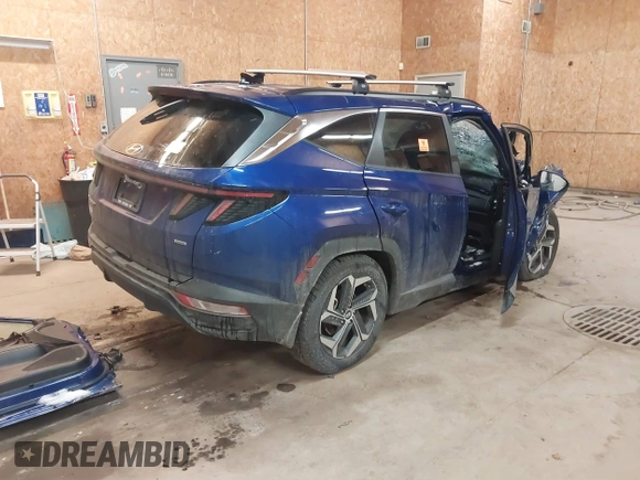 2023 Hyundai Tucson SEL with VIN 5NMJFCAEXPH209352, listed as a IAAI auction lot 41481556 with Not Provided miles and . Bid and sale history available at DreamBid. Image 4.