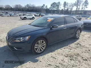 2019 Volkswagen Passat 2.0T Wolfsburg Edition with VIN 1VWLA7A32KC009227, listed as a Copart auction lot 44228935 with 70,576 mi miles and Salvage Title. Bid and sale history available at carsss.com. Image 1.