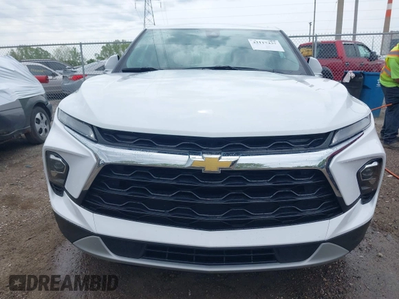 2023 Chevrolet Blazer LT with VIN 3GNKBCR4XPS100305, listed as a IAAI auction lot 42117437 with 44,252 mi miles and . Bid and sale history available at DreamBid. Image 12.