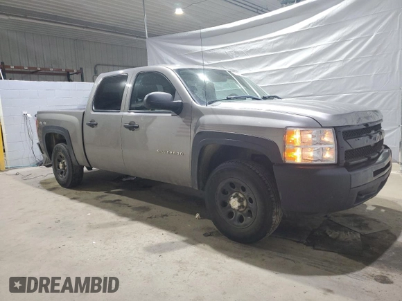 2012 Chevrolet Silverado 1500 with VIN 3GCPKPE74CG253488, listed as a Copart auction lot 48317245 with 214,604 mi miles and Salvage Title. Bid and sale history available at DreamBid. Image 4.