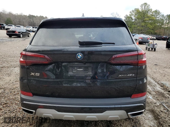 2022 BMW X5 xDrive45e with VIN 5UXTA6C0XN9K77765, listed as a Copart auction lot 70274312 with 0 mi miles. Bid and sale history available at carsss.com. Image 6.