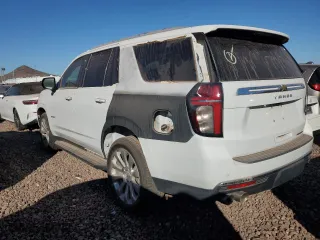 2021 Chevrolet Tahoe Premier with VIN 1GNSKSKD9MR206053, listed as a Copart auction lot 41525784 with 21,066 mi miles and Clean Title. Bid and sale history available at carsss.com. Image 2.