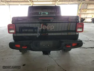 2023 Jeep Gladiator Rubicon with VIN 1C6JJTBG4PL582956, listed as a Copart auction lot 45237665 with 22,797 mi miles and Salvage Title. Bid and sale history available at carsss.com. Image 6.