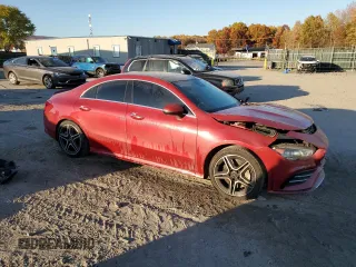 2022 Mercedes-Benz CLA 35 AMG with VIN W1K5J5BB1NN287234, listed as a Copart auction lot 76796244 with 31,113 mi miles and Salvage Title. Bid and sale history available at DreamBid. Image 4.