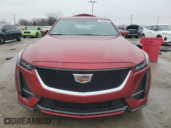 2024 Cadillac CT5 Sport z VIN 1G6DP5RKXR0116305, wystawiony jako Copart lot #44306555 z przebiegiem 953 mil mil oraz Szkoda całkowita • Salvage title. Historia ofert i sprzedaży dostępna na DreamBid. Obrazek 5.