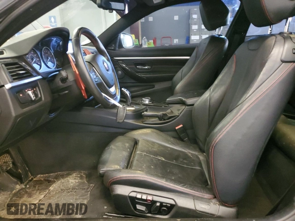 2015 BMW 4 Series 428i with VIN WBA3N3C5XFK233739, listed as a Copart auction lot 44397645 with 113,934 mi miles and Clean Title. Bid and sale history available at DreamBid. Image 7.