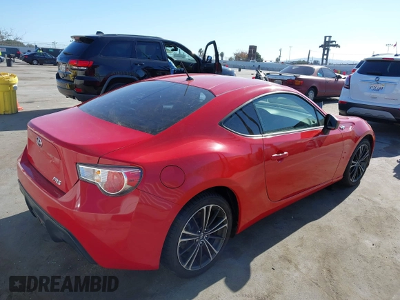 2013 Scion FR-S with VIN JF1ZNAA10D2708478, listed as a IAAI auction lot 42093210 with 172,034 mi miles. Bid and sale history available at carsss.com. Image 4.