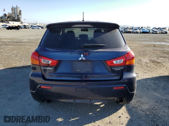 2012 Mitsubishi Outlander Sport SE with VIN JA4AR4AU3CZ011457, listed as a Copart auction lot 46955935 with 219,321 mi miles and Clean Title. Bid and sale history available at carsss.com. Image 6.