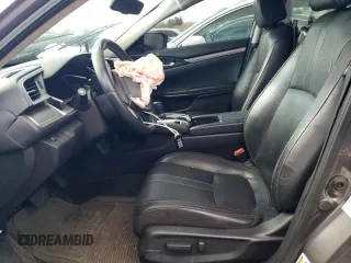 2017 Honda Civic Sedan EX-L with VIN 2HGFC1F72HH645642, listed as a Copart auction lot 46024185 with 108,582 mi miles and Salvage Title. Bid and sale history available at carsss.com. Image 7.