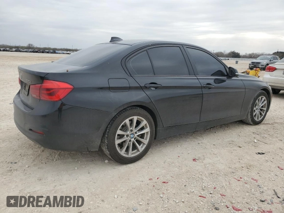 2016 BMW 3 Series 320i with VIN WBA8E1G51GNT37654, listed as a Copart auction lot 43650585 with 141,032 mi miles and Salvage Title. Bid and sale history available at DreamBid. Image 3.