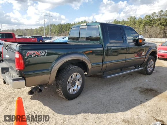 2016 Ford Super Duty F-250 SRW Lariat with VIN 1FT7W2BT7GEA09162, listed as a Copart auction lot 44310635 with 181,152 mi miles and Salvage Title. Bid and sale history available at carsss.com. Image 3.