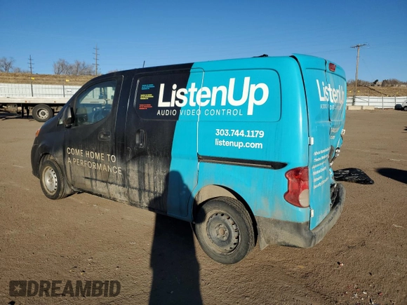 2020 Nissan NV200 SV with VIN 3N6CM0KN1LK695092, listed as a Copart auction lot 88331605 with Not provided miles and Salvage title. Bid and sale history available at DreamBid. Image 2.