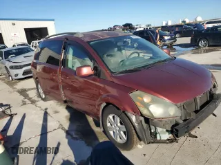 2005 Nissan Quest SE with VIN 5N1BV28U65N115284, listed as a Copart auction lot 46605885 with 204,443 mi miles and Salvage Title. Bid and sale history available at carsss.com. Image 4.