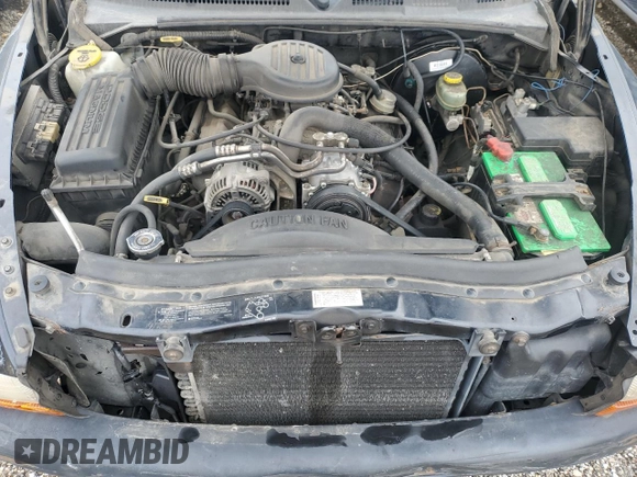 1997 Dodge Dakota with VIN 1B7GL23Y6VS178218, listed as a Copart auction lot 84891394 with 138,039 mi miles and Salvage Title. Bid and sale history available at carsss.com. Image 11.