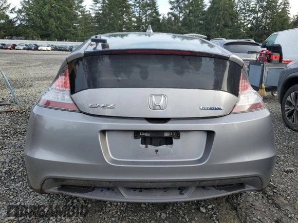 2012 Honda CR-Z EX with VIN JHMZF1D6XCS003439, listed as a Copart auction lot 86429124 with Not Provided miles and Salvage Title. Bid and sale history available at carsss.com. Image 6.