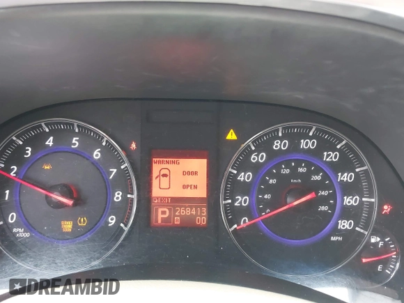 2009 Infiniti FX z VIN JNRAS18W39M152180, wystawiony jako IAAI lot #42226853 z przebiegiem 268 413 mil mil oraz . Historia ofert i sprzedaży dostępna na DreamBid. Obrazek 7.