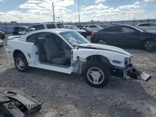 1998 Ford Mustang with VIN 1FAFP4045WF260082, listed as a Copart auction lot 72363433 with 38,643 mi miles and Salvage title. Bid and sale history available at DreamBid. Image 4.