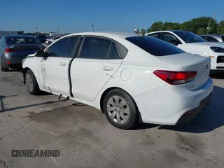 2020 Kia Rio LX with VIN 3KPA24AD1LE296424, listed as a IAAI auction lot 41992256 with Not Provided miles and . Bid and sale history available at DreamBid. Image 3.
